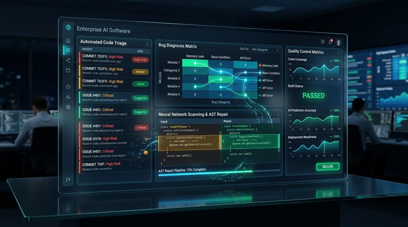Intelligent Agentic Triage & Code Repair Framework: LLM Evaluation & Agentic Triage case study banner