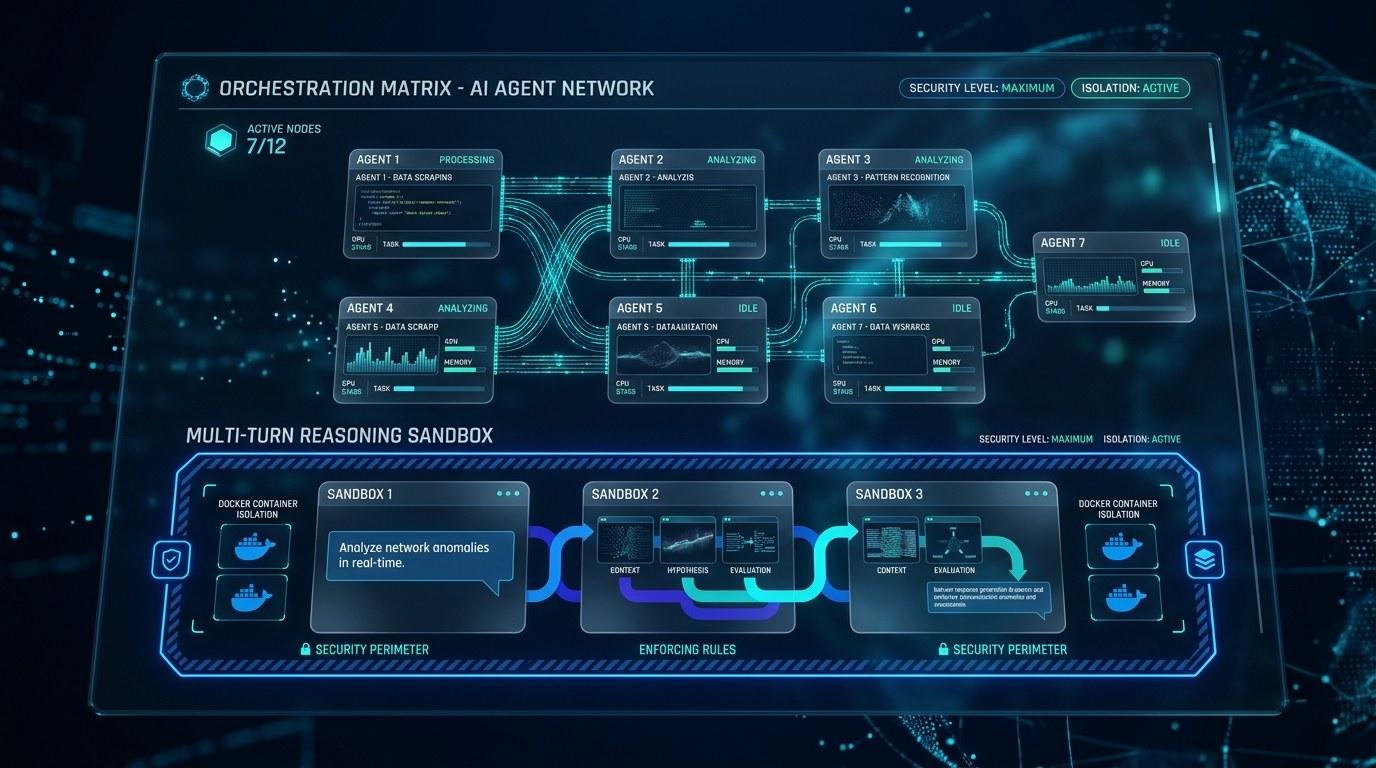 Stateful Execution Sandbox & Reasoning Architecture: AI Agent Orchestration & Sandboxing case study banner