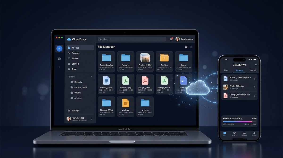 CloudDrive : Enterprise Cloud Storage & Desktop Sync thumbnail