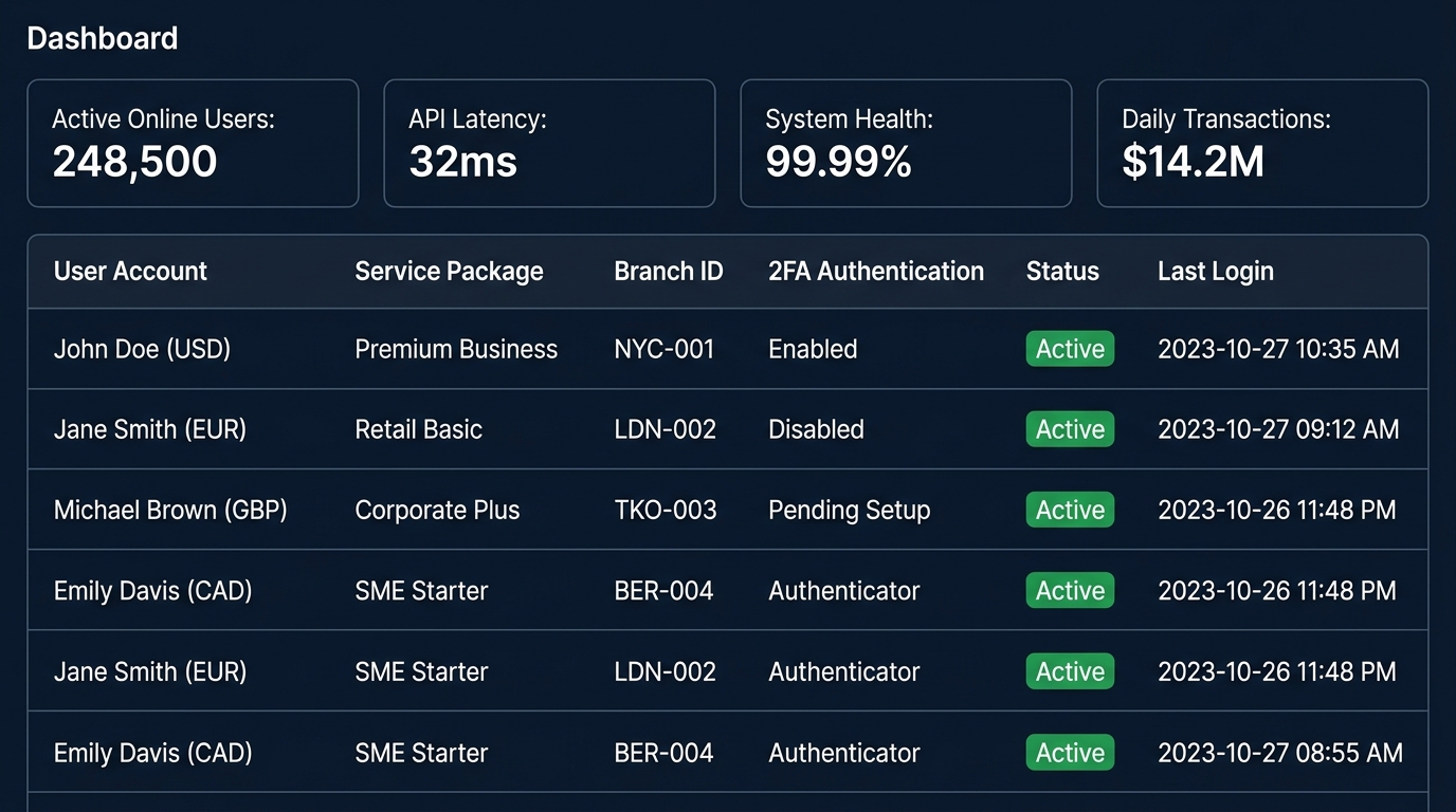 BIDV-Digital Banking Upgrade: Digital Banking Platform system overview